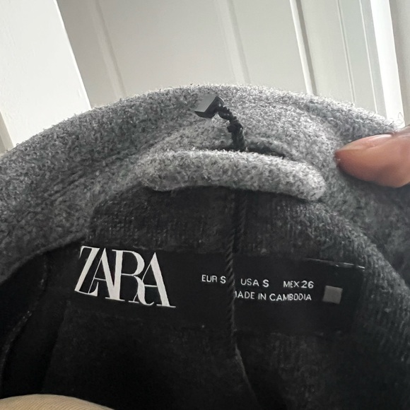 Zara soft grey shirt jacket - Picture 12 of 12